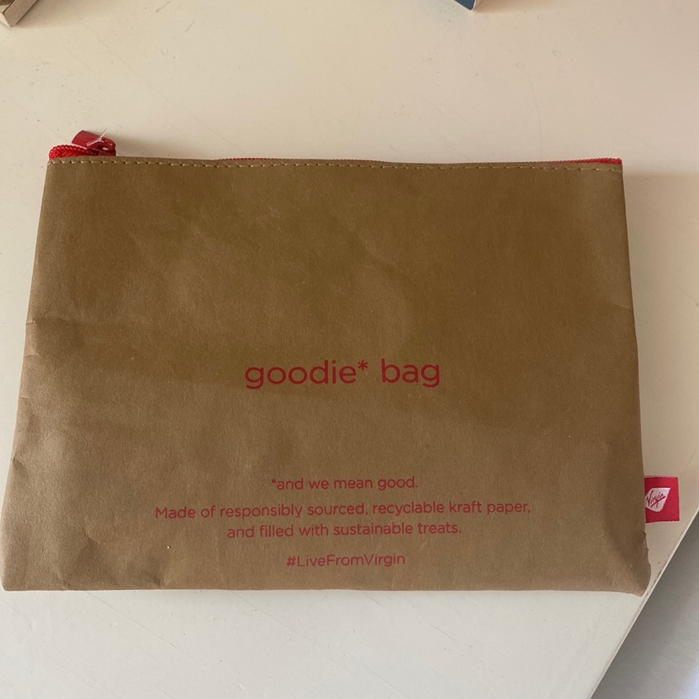 Virgin Atlantic Airline Goodie Bag